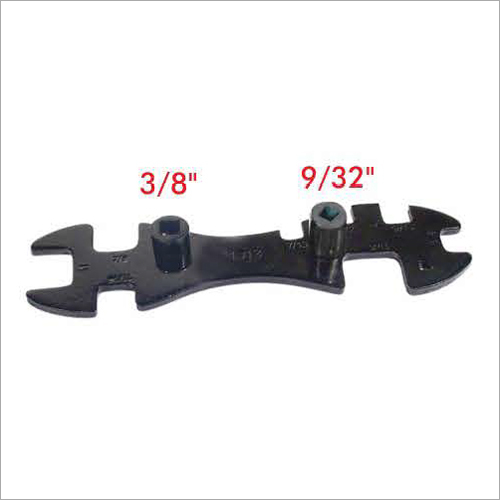 Tank Wrenches TW10132S Tank Wrench 10 Way Steel, Hot Forged, Black Finish | Durable, Versatile, Precise Twin Socket Sizes