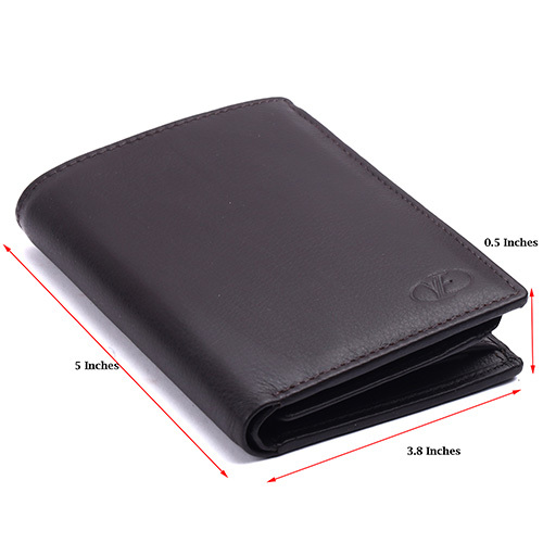 Brown Genuine Leather Wallet