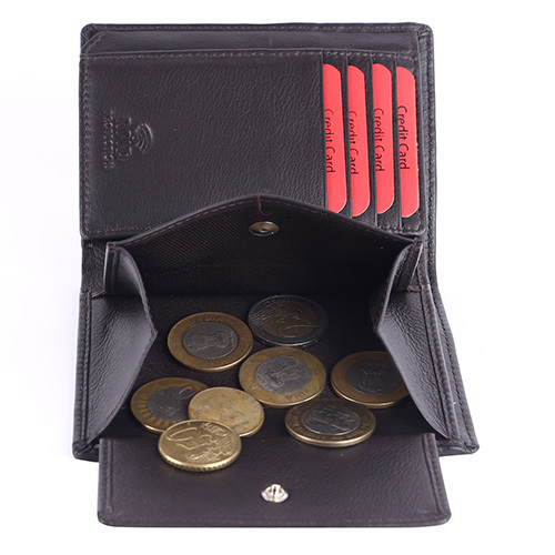 Brown Genuine Leather Wallet