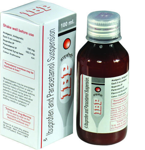 Ibuprofen & Paracetamol Suspension Drug Solutions