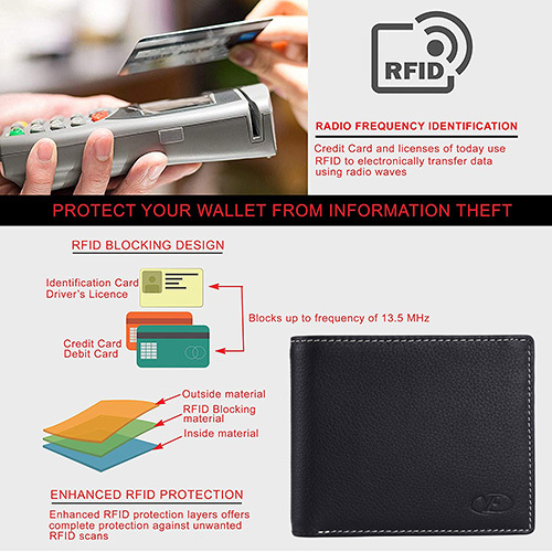 Genuine Black Leather Wallet - Leather, Free Size, Brown Color | Folded Design For Stylish Organization