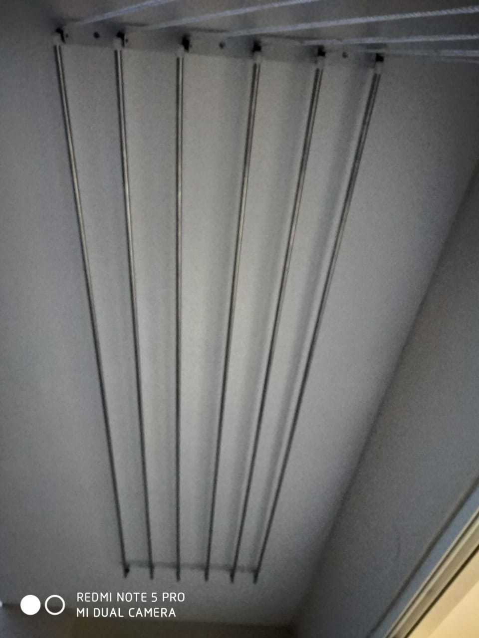 Silver Ceiling Cloth Drying Hanger In Karamadai