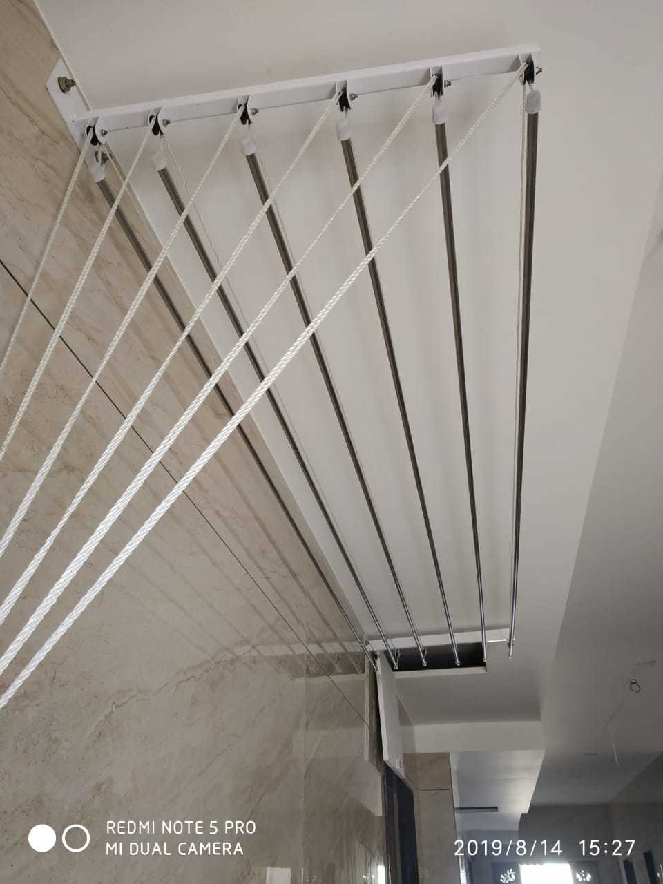 Silver Ceiling Cloth Drying Hanger In Karamadai
