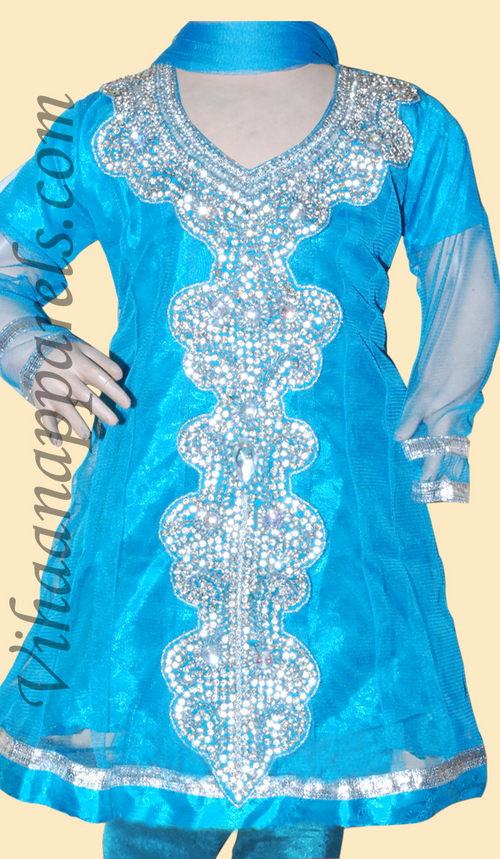 Kids Blue salwar kameez