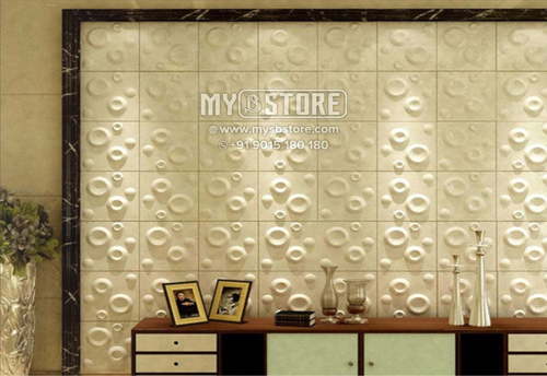 3Dwp1023 3D वॉल पैनल का आकार: 8 X 4 फीट