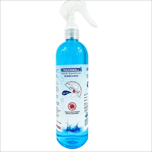 Alcohol Based 500ml Hand Sanitizer - Liquid Formulation | Kills 99.99% of Germs, Antiviral, for All Ages, 24 Months Shelf Life, Spray Bottle