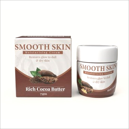 Rich Coco Butter Moisturizing Cream - 75 Gram Box | Smudge Proof, Waterproof, Suitable For All Skin Types And Ages