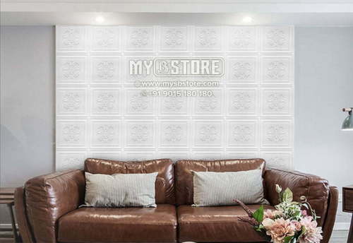 3Dwp1027 3D वॉल पैनल का आकार: 8 X 4 फीट