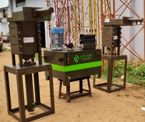Interlocking Brick Machine - Steel, 2m X 1.5m X 1m, 1000 Kg | High Output, Durable Design, Easy Operation, Cost-effective, Low Maintenance, Versatile Production, Environmentally Friendly