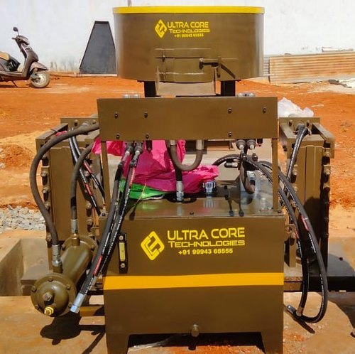 Interlocking Brick Machine - Steel, 2m X 1.5m X 1m, 1000 Kg | High Output, Durable Design, Easy Operation, Cost-effective, Low Maintenance, Versatile Production, Environmentally Friendly