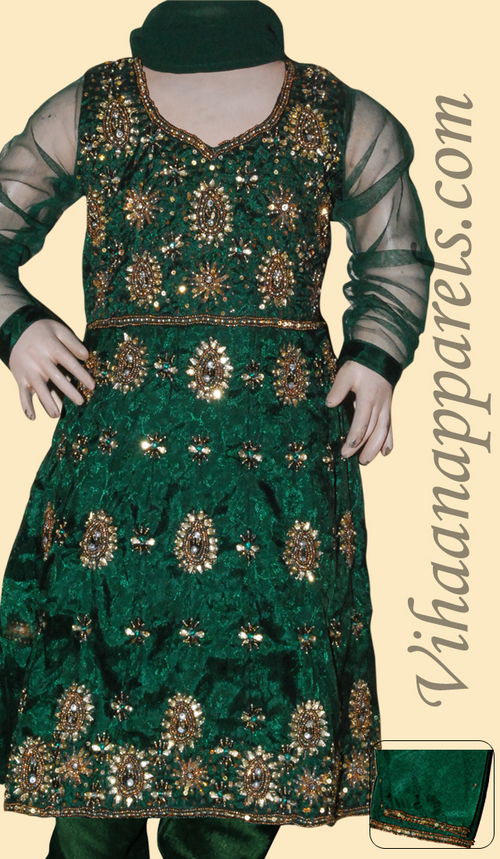  Net , Shantoon jacquard Kids salwar kameez