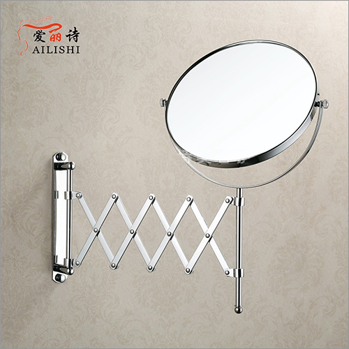 Stainless Steel Folding Makeup Mirror