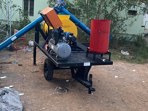 Interlocking Brick Making Plant - Plastic & Steel, Customizable Capacity, Variable Dimensions, Mobile Design, Easy Operation, Low Maintenance - Drum Mixer, Electric/diesel Power, 1 Year Warranty