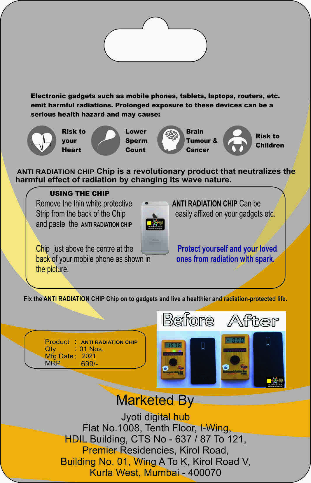 Anti Radiation Chip