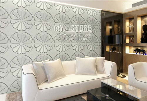 3D Wall Panels - PVC, 8' x 4', 6mm Thickness | Lightweight, Easy to Install, 100+ Unique Designs, Perfect for Residential & Commercial Use