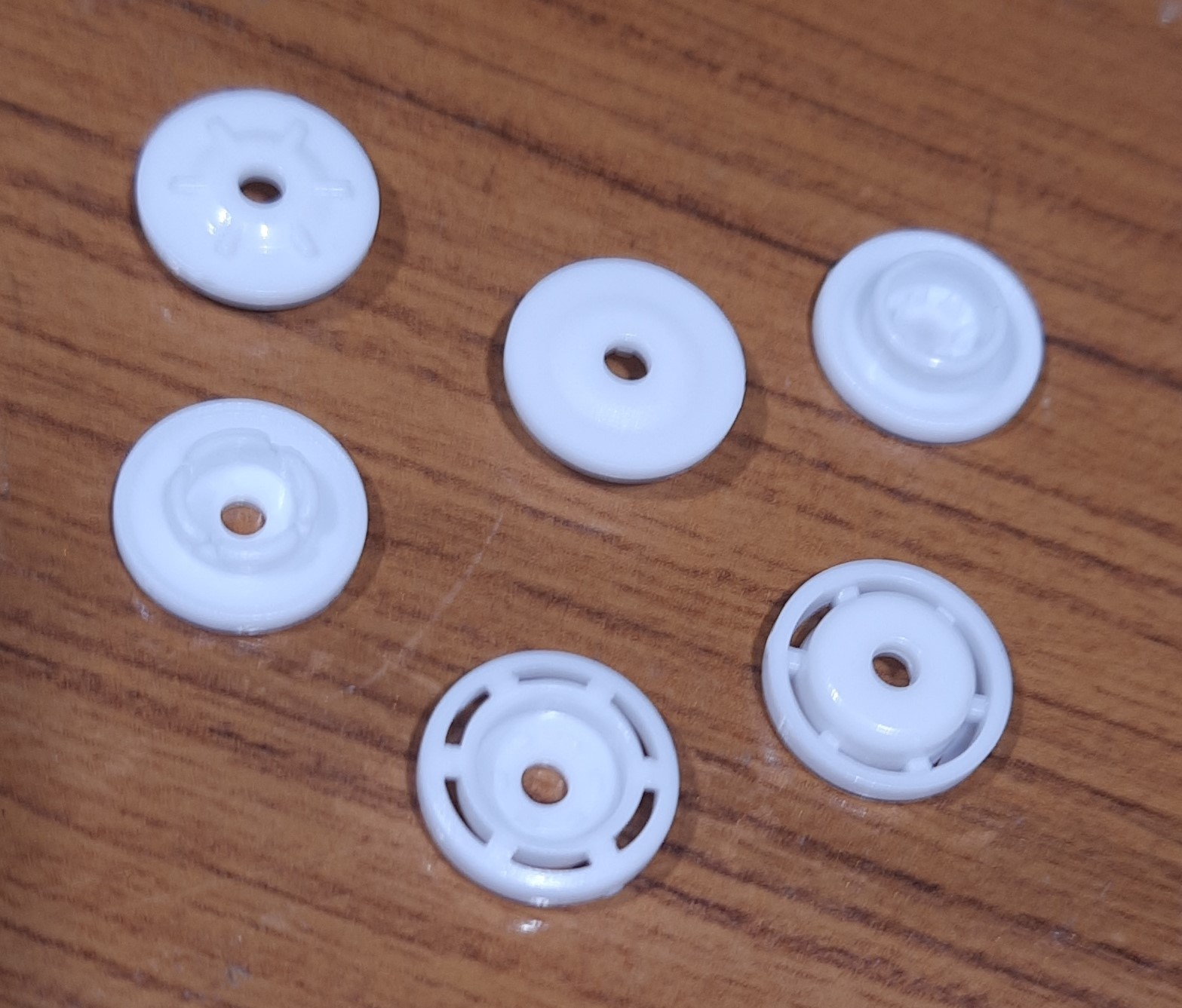 Plastic Snap Button - Durable Plastic Material | Ideal For Stationery And Textile Use, Simple And Elegant Design