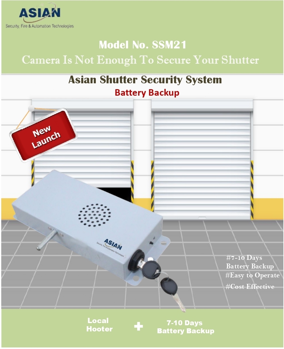 Asian Shutter Security Application: Gsm Based