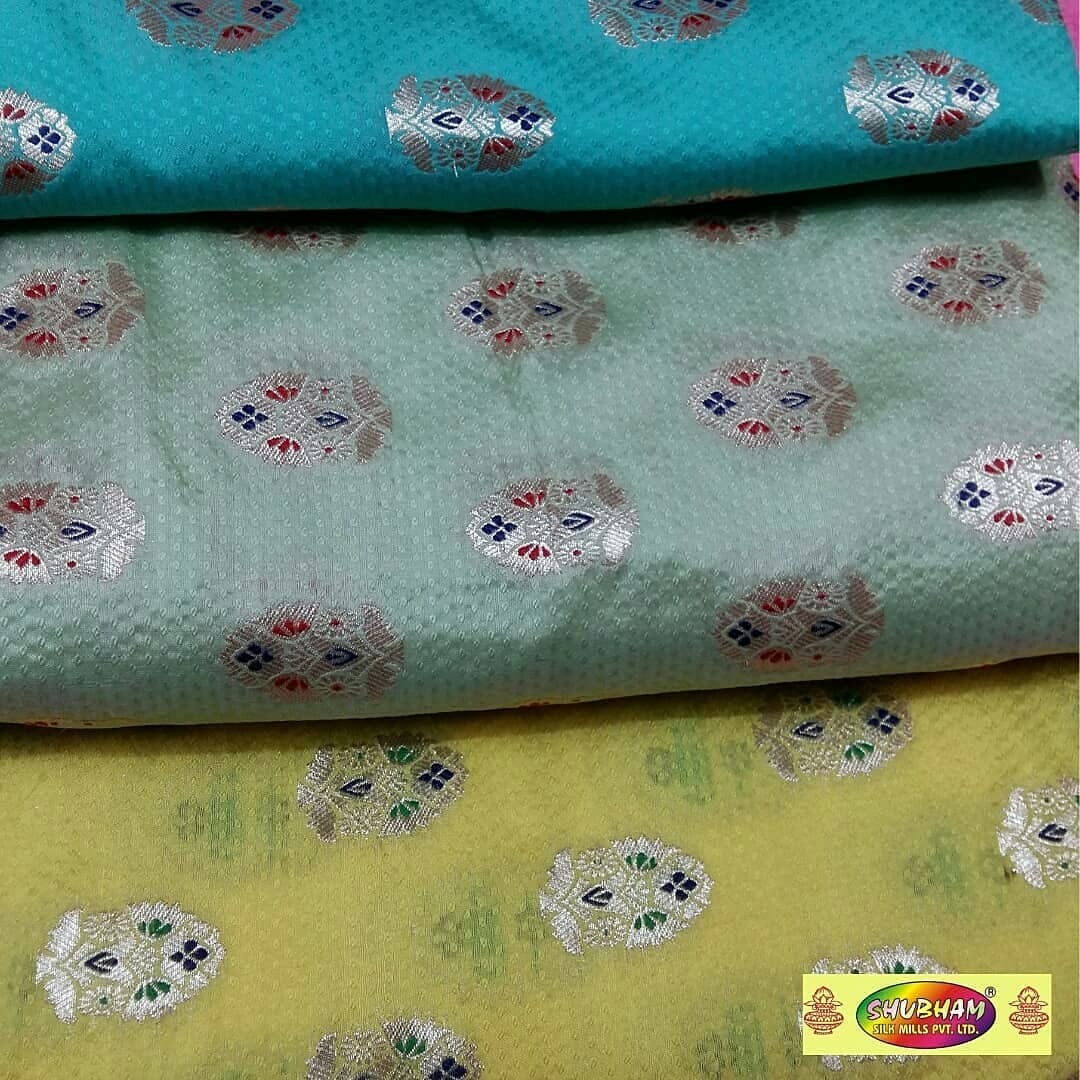 Washable Self Jacquard Butta Fabrics