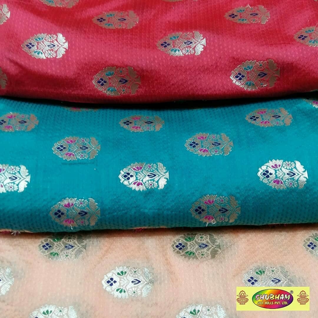 Washable Self Jacquard Butta Fabrics