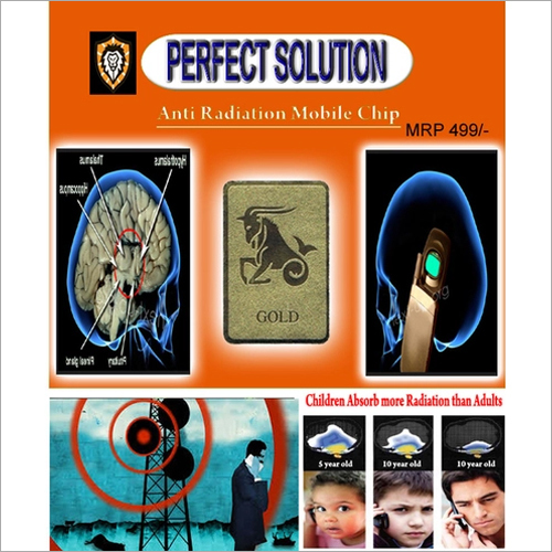 Gold Anti Radiation Chip