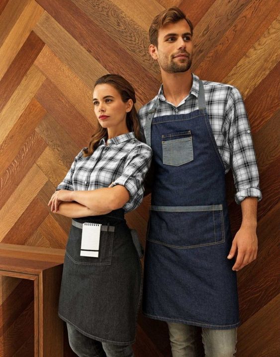 Assorted Check Hotel Uniform Fabric Polyester