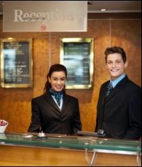 Assorted Hotel Receptionist Uniform Fabric Polyester