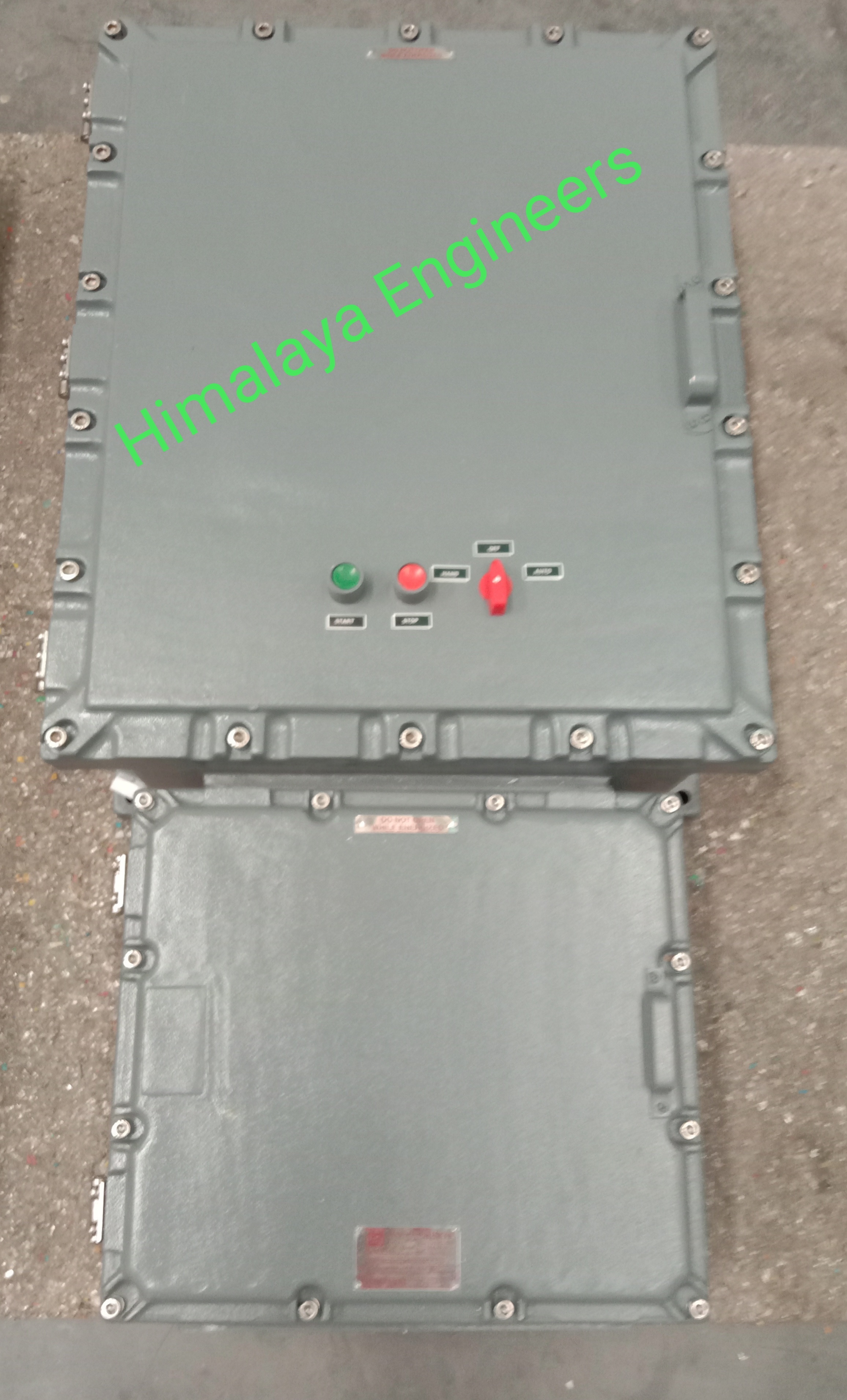 Flameproof Dol Starter Cover Material: Mild Steel