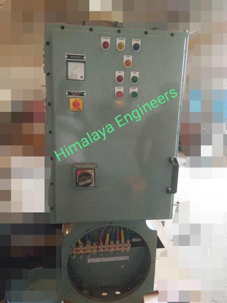 Flameproof Dol Starter Cover Material: Mild Steel