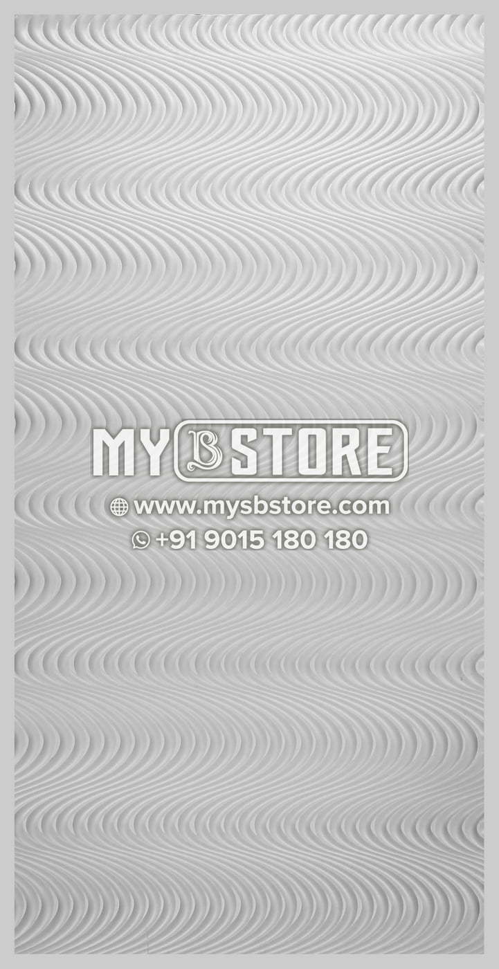 3d Wall Panels - Pvc, 8' X 4', 6mm Thickness | Lightweight, Easy To Install, Over 100 Unique Designs, Paintable For Customized Atmosphere