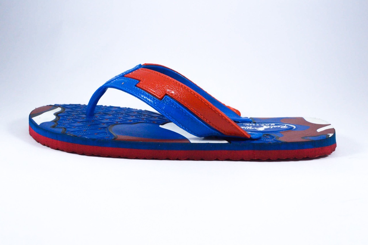 Imboze Slippers - Rubber, Sizes 6 To 9 | Orange, Red, Royal Blue, Stylish For All Seasons, Comfortable Pvc Upper