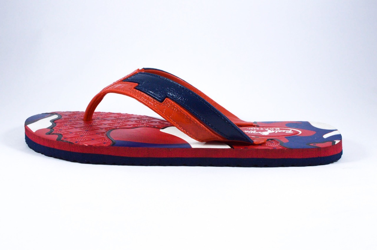 Imboze Slippers - Rubber, Sizes 6 To 9 | Orange, Red, Royal Blue, Stylish For All Seasons, Comfortable Pvc Upper