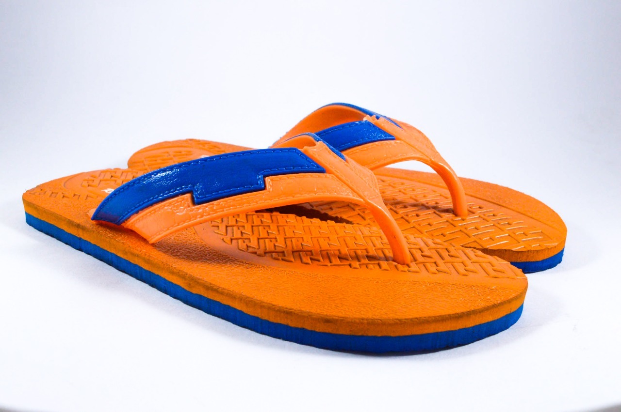 Rubber Comfortable Anti-slip Slippers - Color: Red