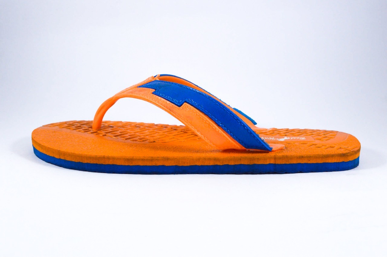 Rubber Comfortable Anti-slip Slippers - Color: Red
