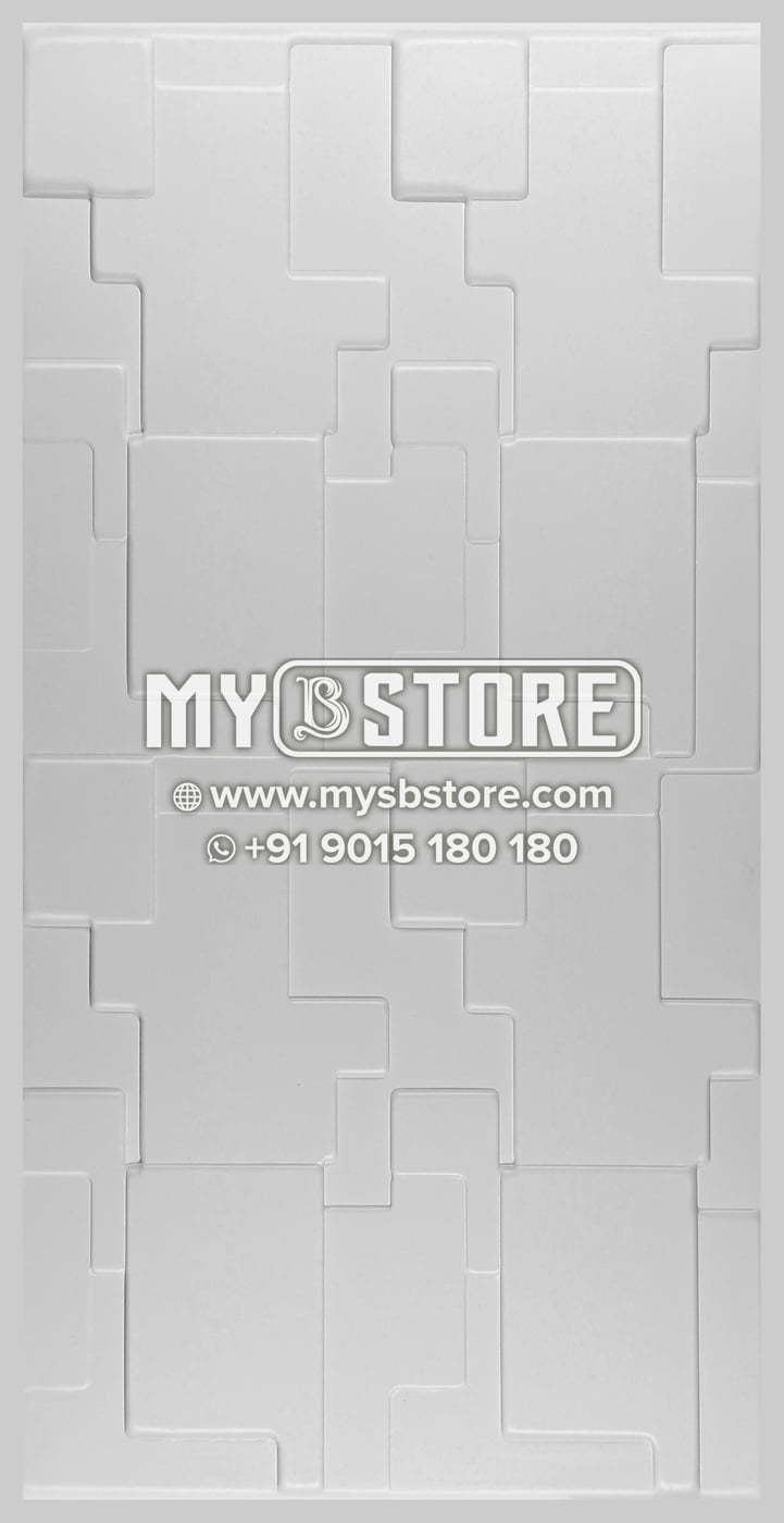 3d Wall Panels - 8'x4' Size, 6mm Thickness | Lightweight Pvc, Easy To Install, 100+ Unique Designs