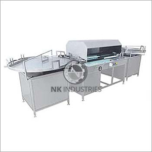 Automatic Dry Powder Visual Vial Inspection Machine - Silver Finish | Electric Power Source, Optimized for Industrial Usage