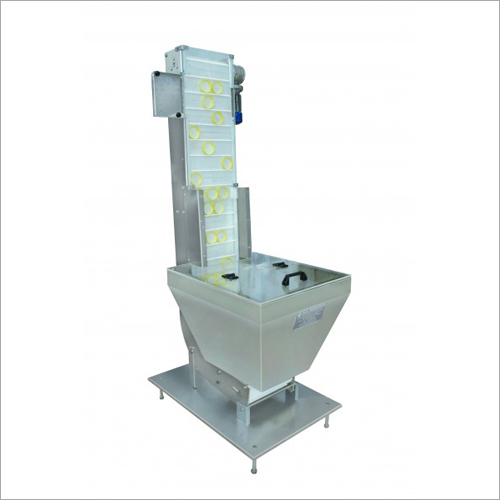 Waterfall Type Cap Feeder Elevator - Stainless Steel, 230V, 0.75 Power | Automatic, Heavy Duty, 100-150 Caps/Minute, 3000-5000 Load Capacity