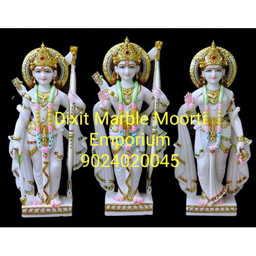 Washable Marble Ram Laxman Sita Statue
