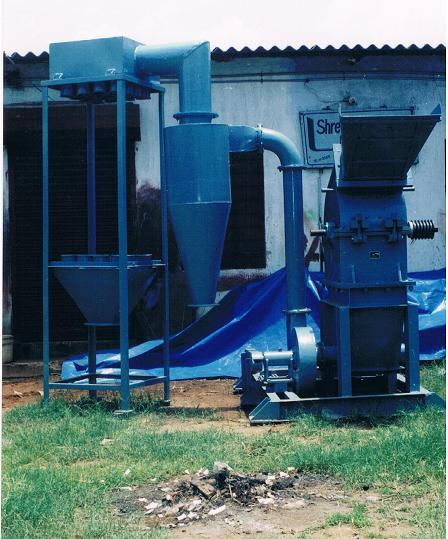 White Glass Crusher