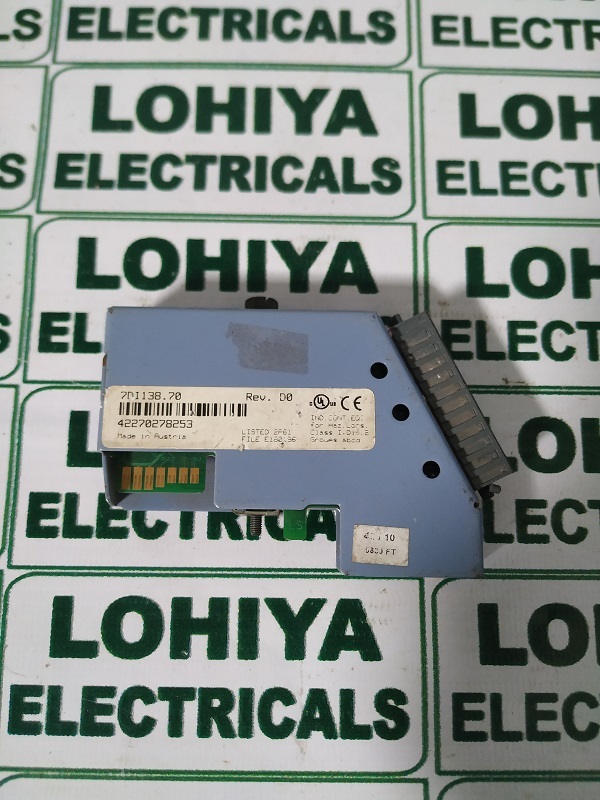 B&r 7di138.70 Digital I/o Module Di138