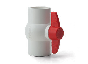 Grey & White Upvc Ball Valves