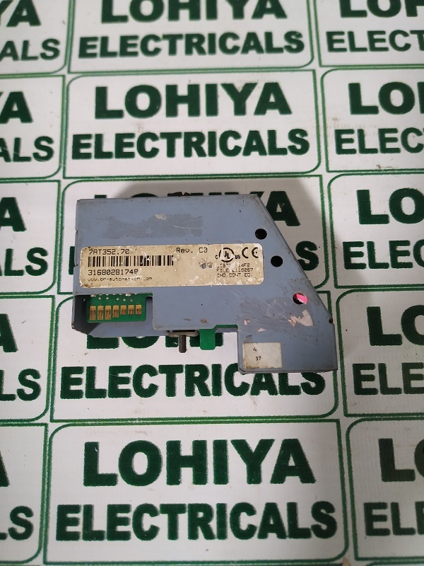 B&r 7at352.70 Analog Input Module At52