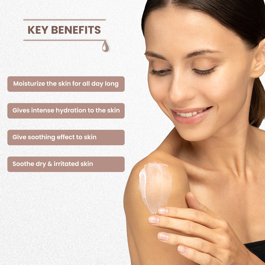 Ultra Hydration Body Lotion - 150ml | Luxurious Aloe Extract & Shea Butter Blend, 100% Herbal & Safe For All Skin Types, Alcohol Free, Nourishes & Softens, Ethereal Fragrance