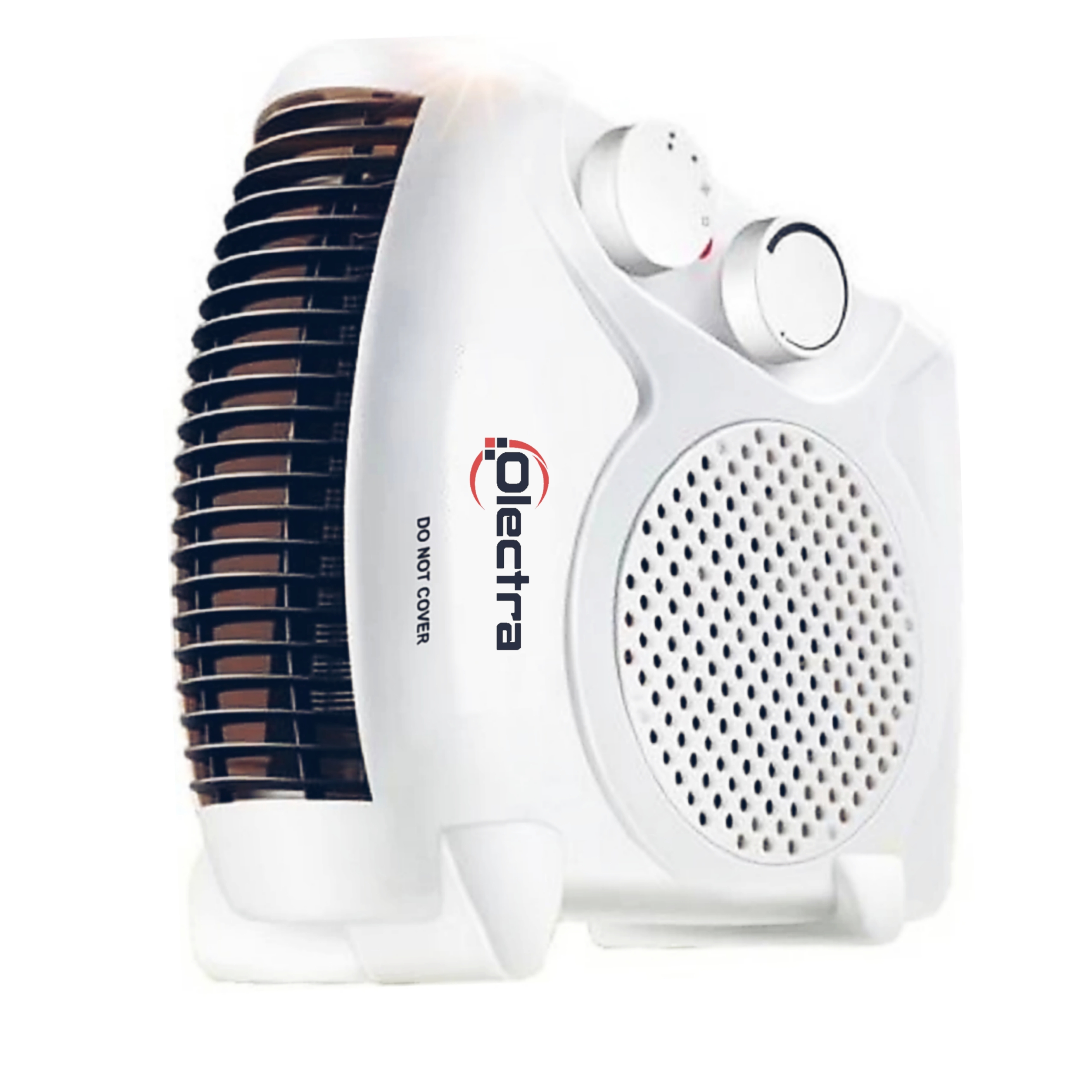 Room Heater - Metal, 40x25x30 Cm, Blue | Quartz Heating Element, 1000w Power, 220v Voltage, Overheat Protection, Ideal For Small To Medium Rooms