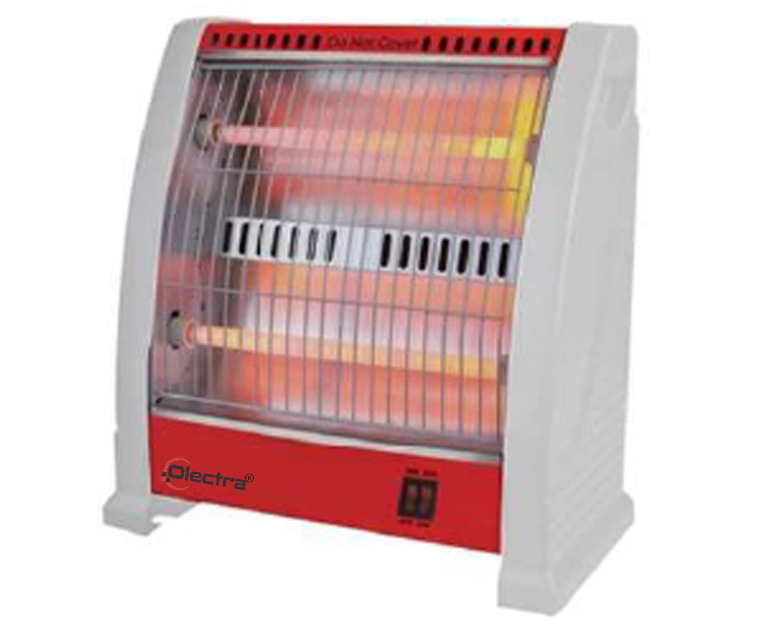 Room Heater - Metal, 40x25x30 Cm, Blue | Quartz Heating Element, 1000w Power, 220v Voltage, Overheat Protection, Ideal For Small To Medium Rooms