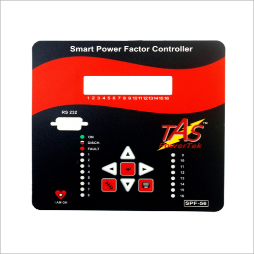 Embossed Keys Graphic Overlay - Customized Shape, Rear Adhesive | Custom Colors for Electronic Panels, Measuring Equipment, Energy Meters, CNC Machinery, and Control Panels
