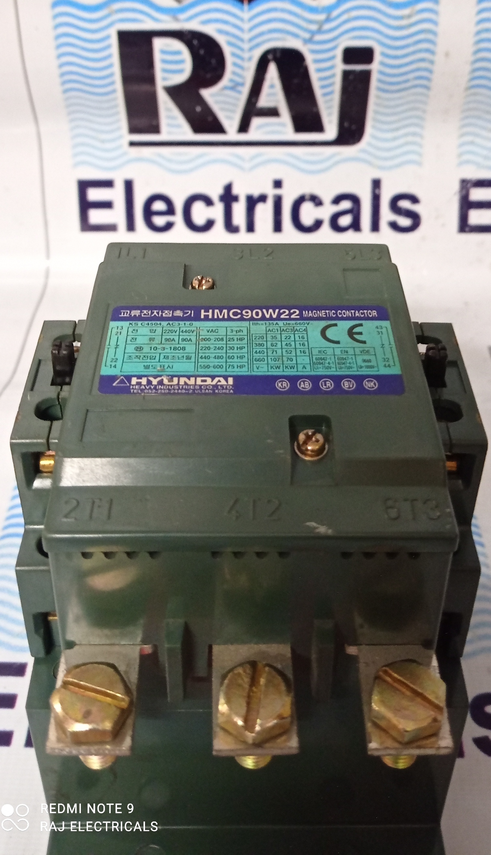 Hyundai Hmc90 Contactor