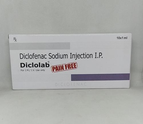 Diclofenac Sodium Injection - 75mg/2ml in 10 Ampoules Per Box | Analgesic & Anti-Inflammatory for Pain Relief and Inflammation Management