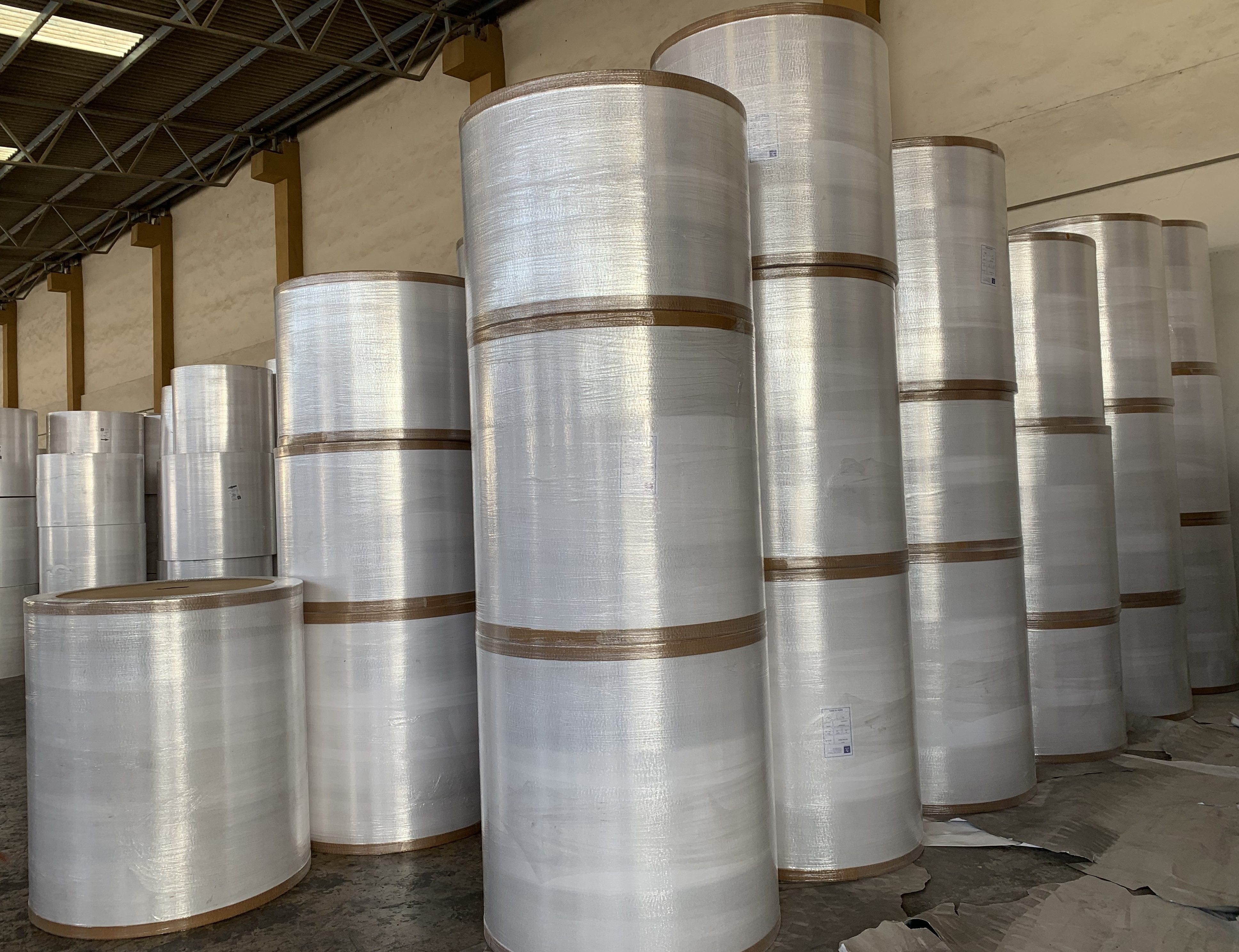 White Printed Duplex Paper Sheet