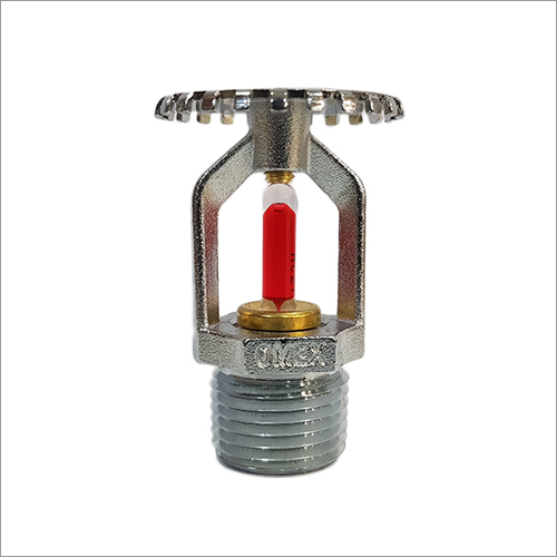 Fire Sprinklers - Brass Material, Adjustable Nozzle Size, Efficient Water Distribution | Enhanced Fire Safety, Quick Activation System