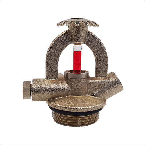 Fire Sprinklers - Brass Material, Adjustable Nozzle Size, Efficient Water Distribution | Enhanced Fire Safety, Quick Activation System